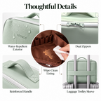 FOOIKOS stand-up makeup bag product image 4