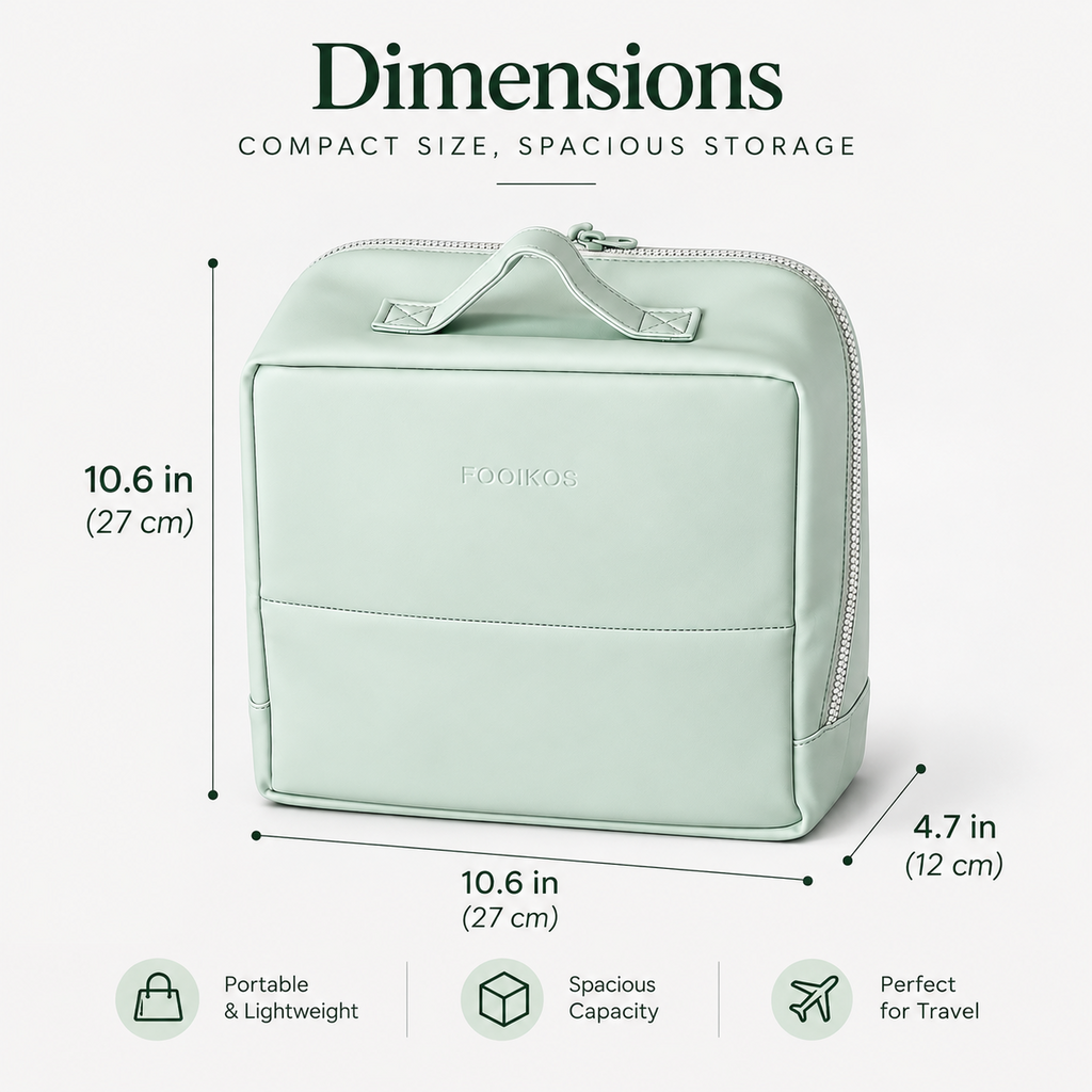 FOOIKOS stand-up makeup bag product image 9